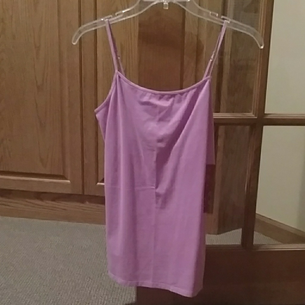 Lilac colored tank